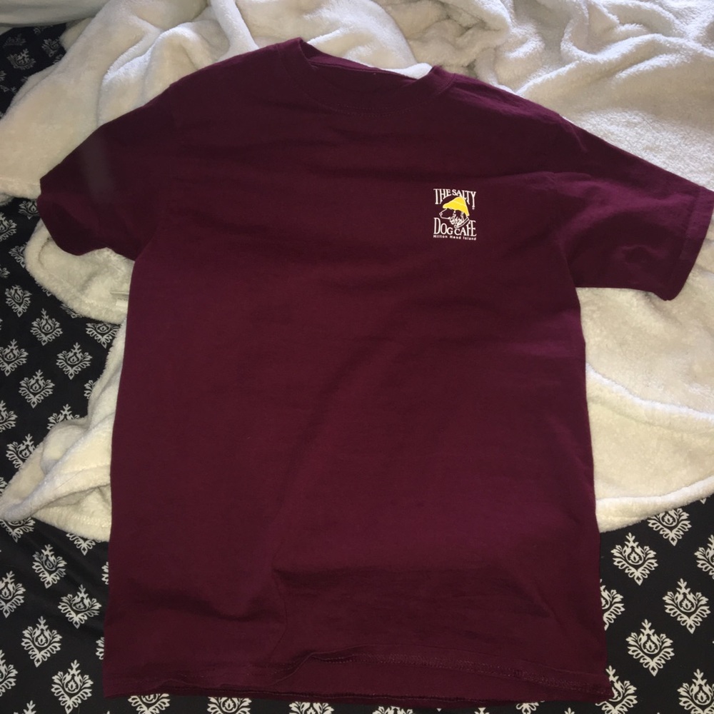 Burgundy Women’s Salty Dog Cafe T-shirt